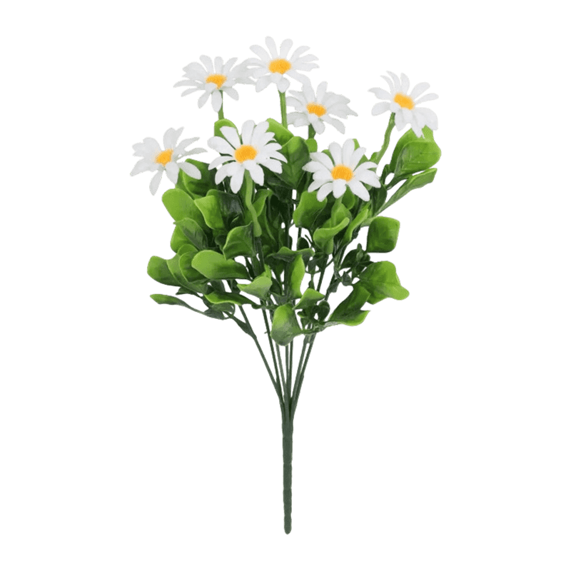 Silk Orange Mini Gerbera Bundle Bush