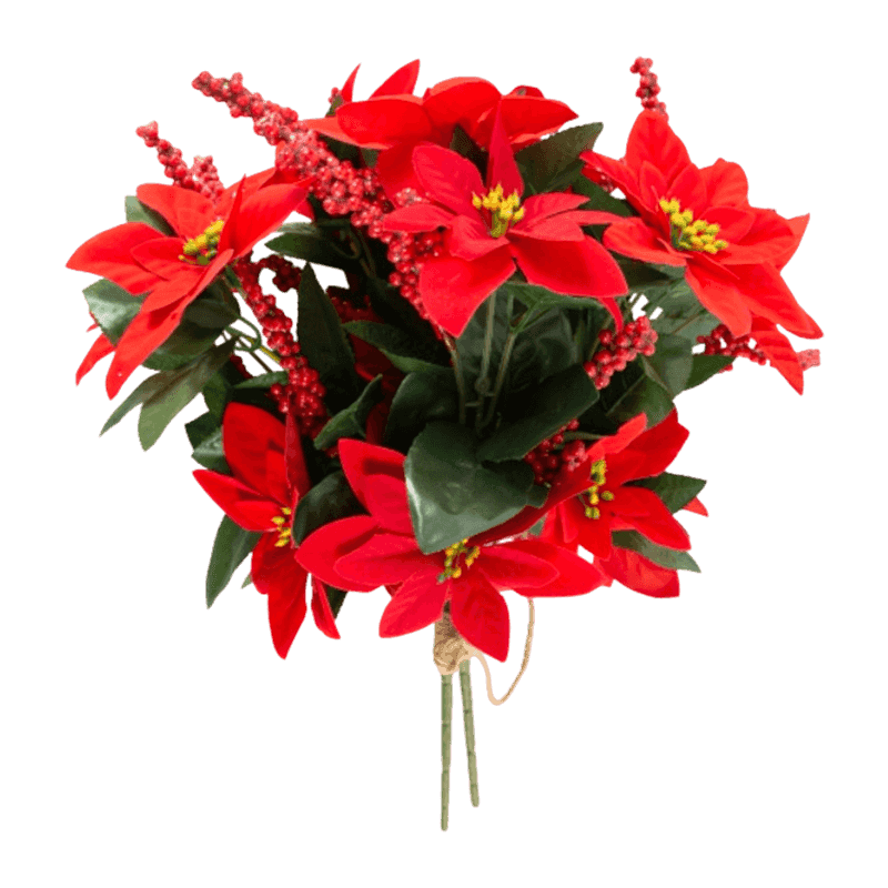 16.5"Artificial Christmas Bush