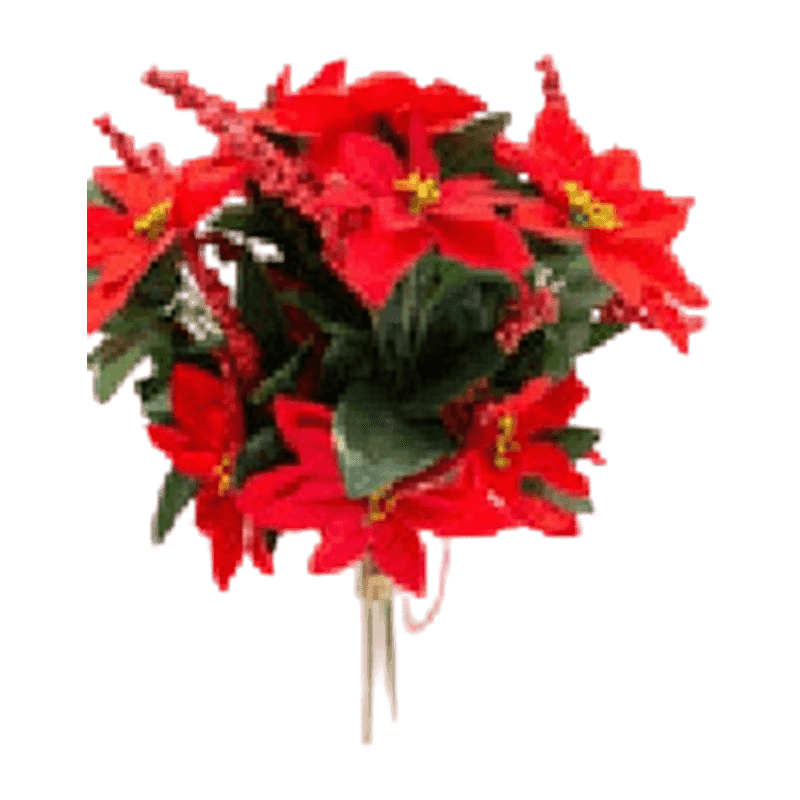 16.5"Artificial Christmas Bush