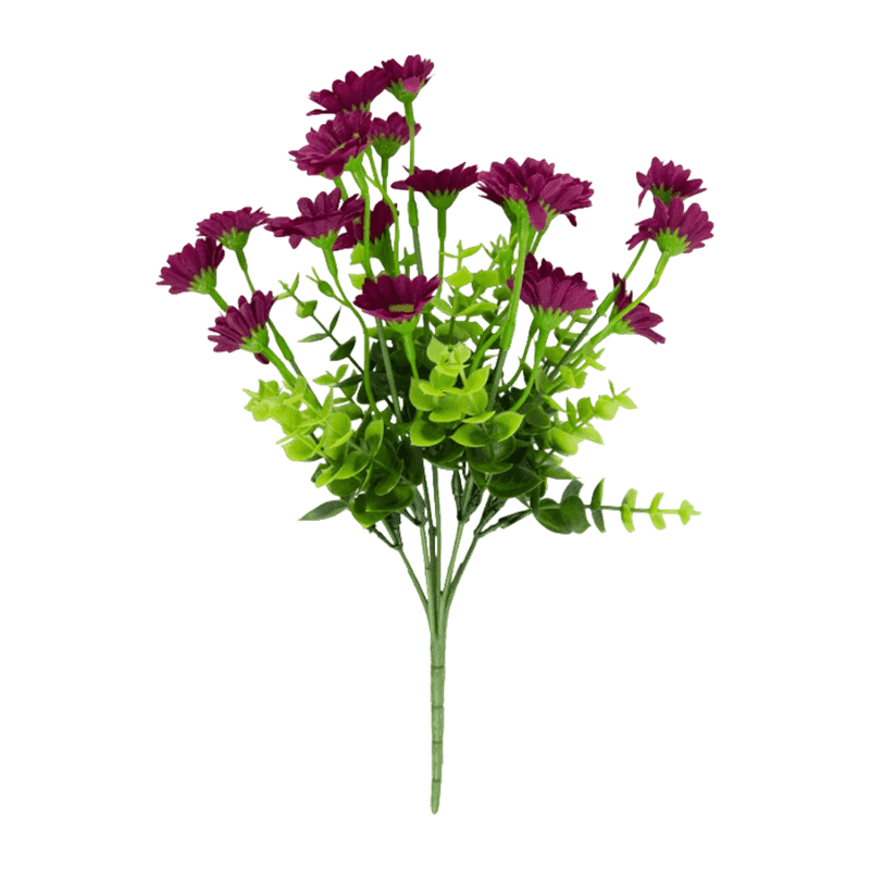 Artificial Daisy Bush X 21 Flowers
