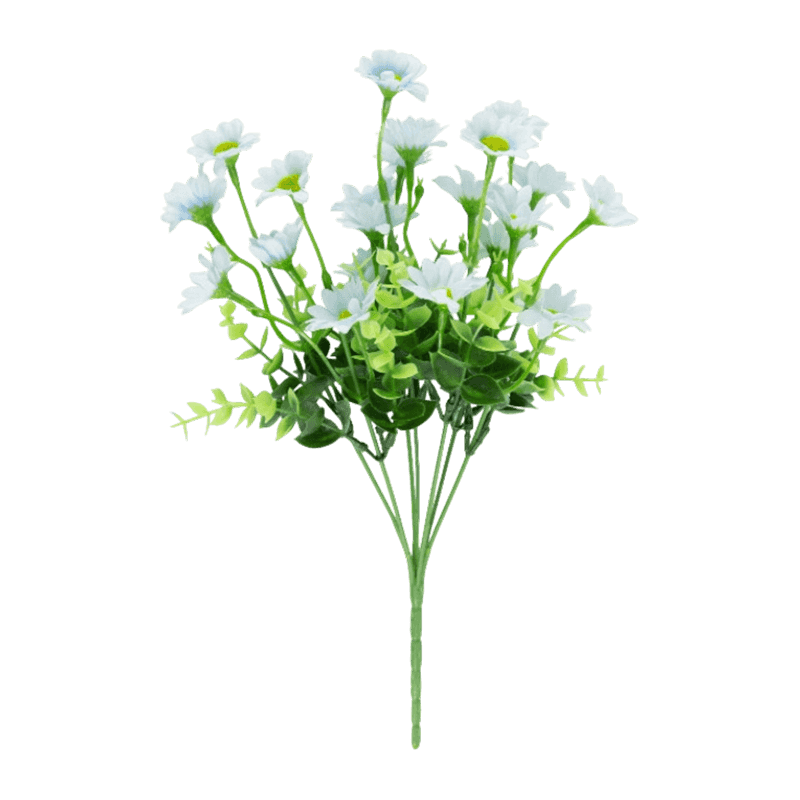 Artificial Daisy Bush X 21 Flowers