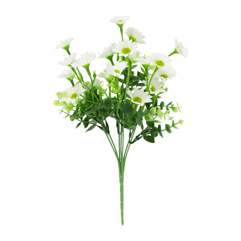 Artificial Daisy Bush X 21 Flowers