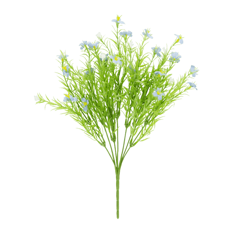 Artificial Thin Leaf Small Flower Pick Bouquet
