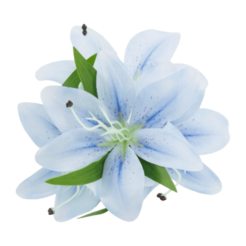 Artificial Lily Flower Bush
