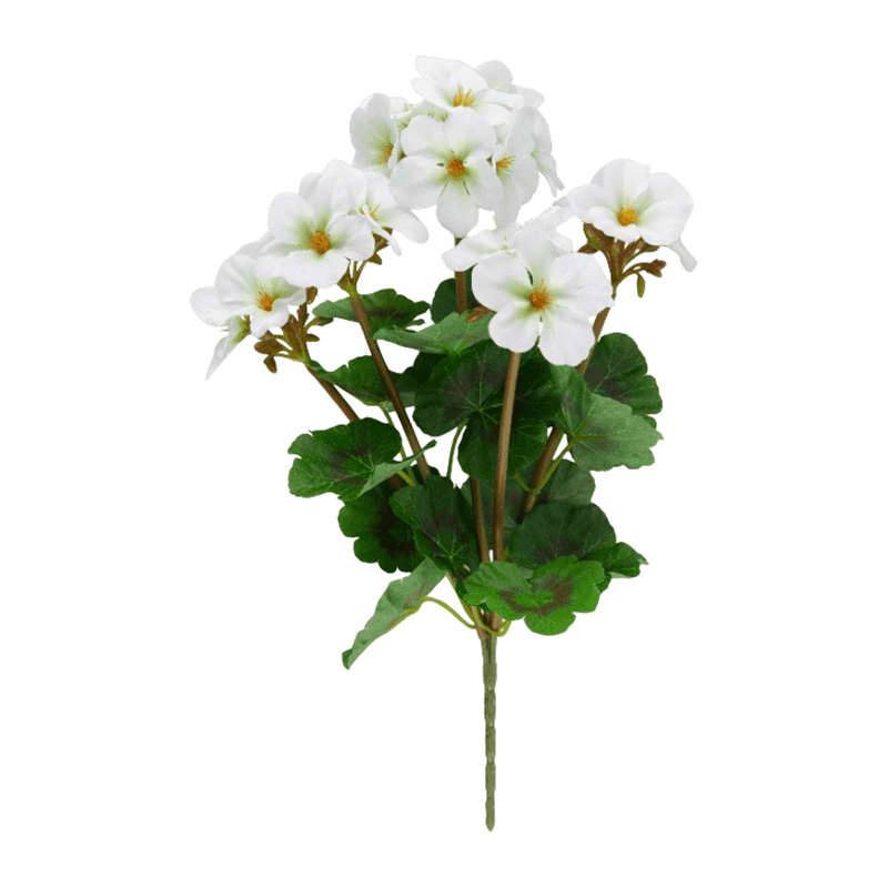 Artificial Geranium Pick Bouquet