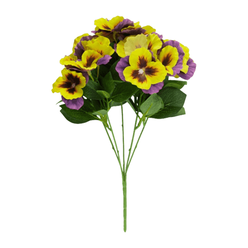 Pansy Flower With 15 Flowers