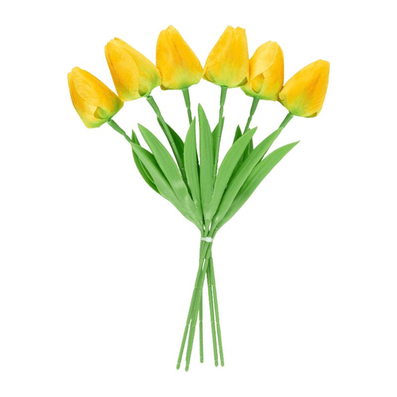 6 Heads Artificial Tulip Pick Bouquet
