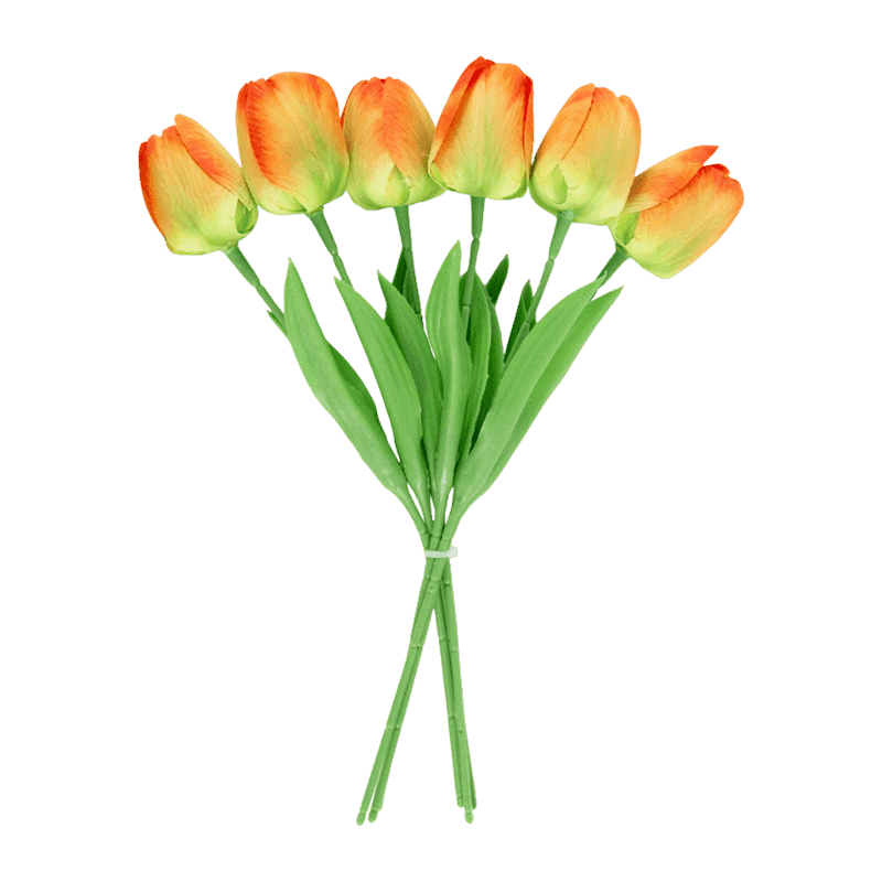 6 Heads Artificial Tulip Pick Bouquet