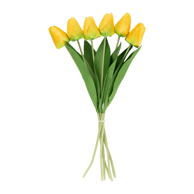 6 Heads Artificial Tulip Bouquet