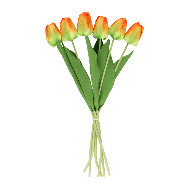 6 Heads Artificial Tulip Bouquet