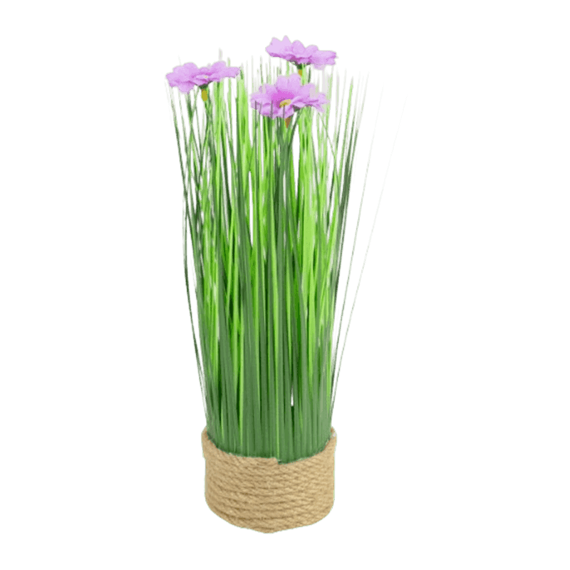 11"Artificial Plant With Fibre Pot 11"Artificial Plant With Fibre Pot