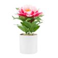 7.8"Artificial Peony In PP Pot