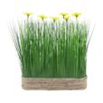 11.8"Artificial Daisy Flower In Rattan 11.8"Artificial Daisy Flower In Rattan