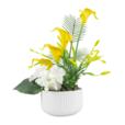 13.8" Calla Lily Flower In PP Pot 13.8" Calla Lily Flower In PP Pot