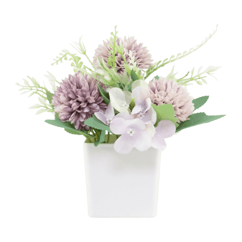 8.3"Artificial Hydrangea In PP Pot