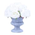 Artificial Rose In PP Pot X 14 Flowers