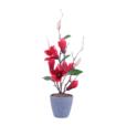 Artificial Flowers In Melamine Pot X 6 Flowers Artificial Flowers In Melamine Pot X 6 Flowers
