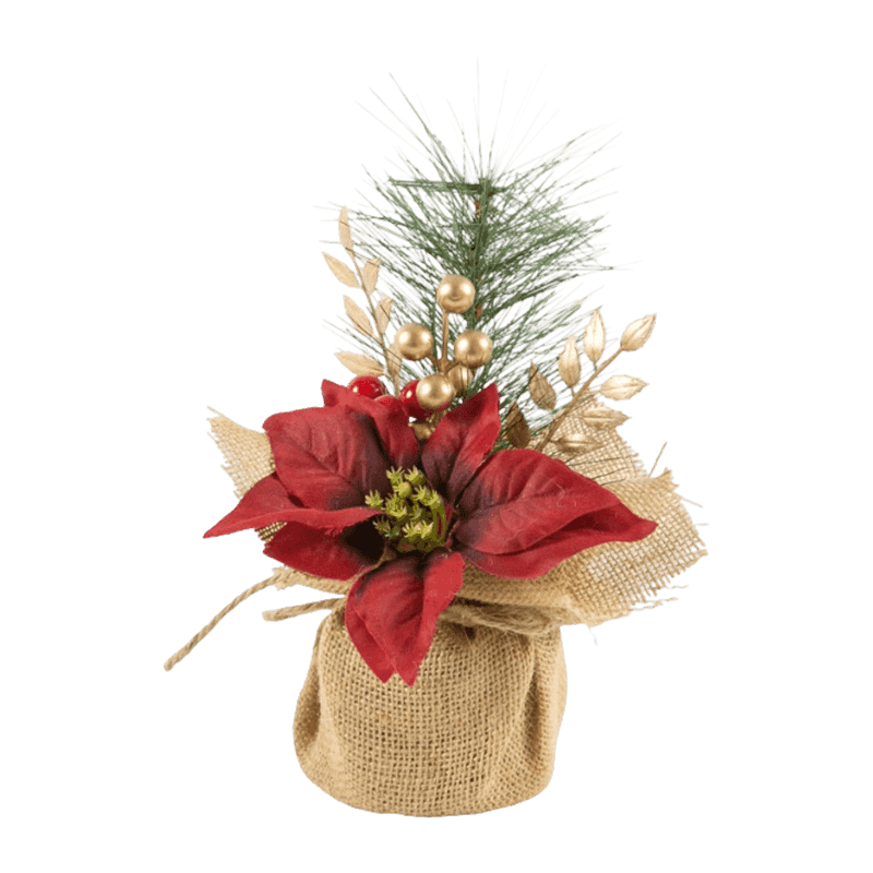 Christmas Assortment In Wood And Jute Christmas Assortment In Wood And Jute