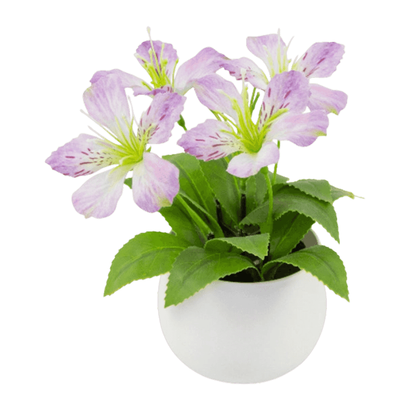 Artificial Azalea Flower In PP PT 20 cm