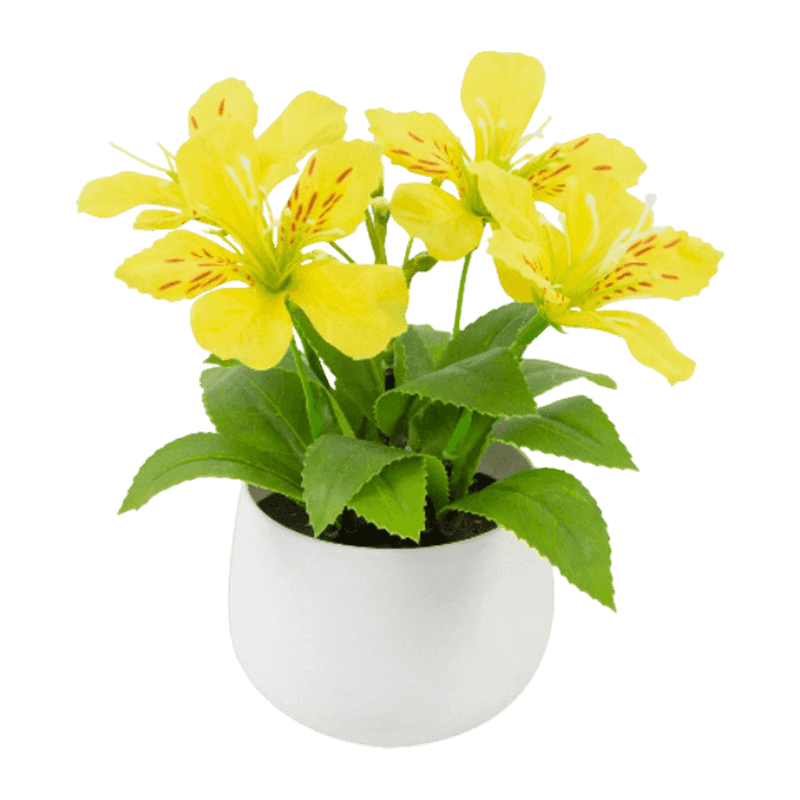 Artificial Azalea Flower In PP PT 20 cm