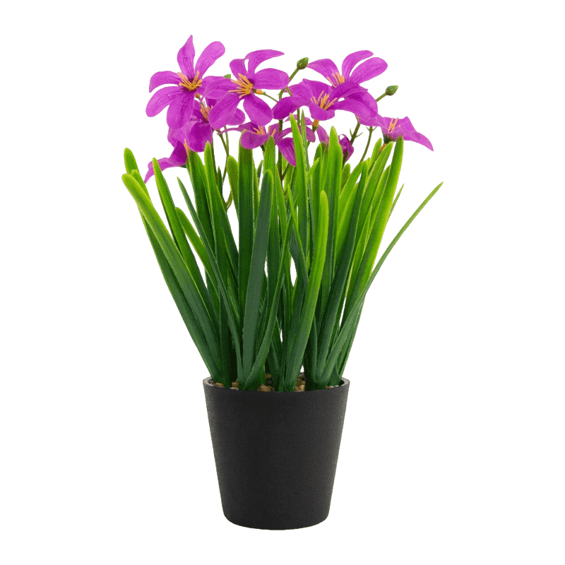 Artificial Hyacinth Flower In PP PT
