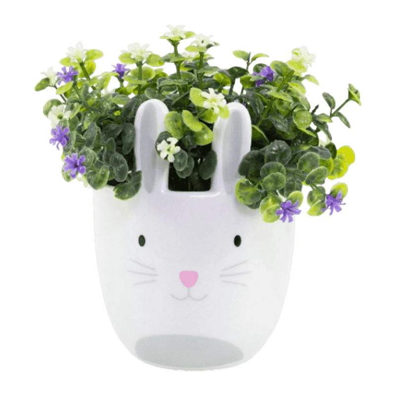 Artificial Plant In Easter Ceramic PT 19cm