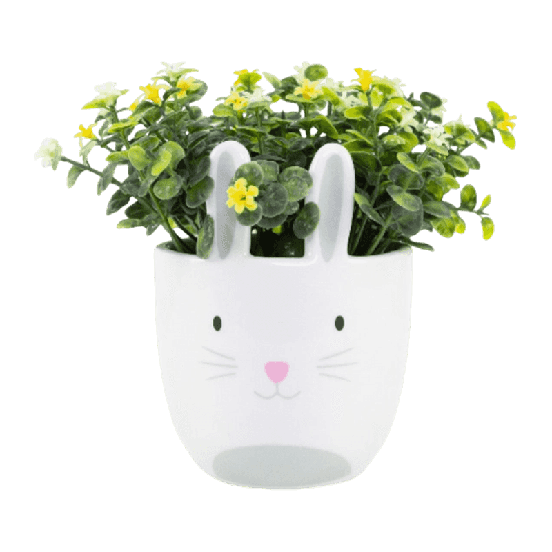 Artificial Plant In Easter Ceramic PT 19cm