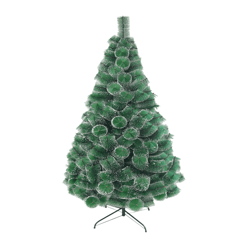 Snowy Pine Needle Hinged Christmas Tree